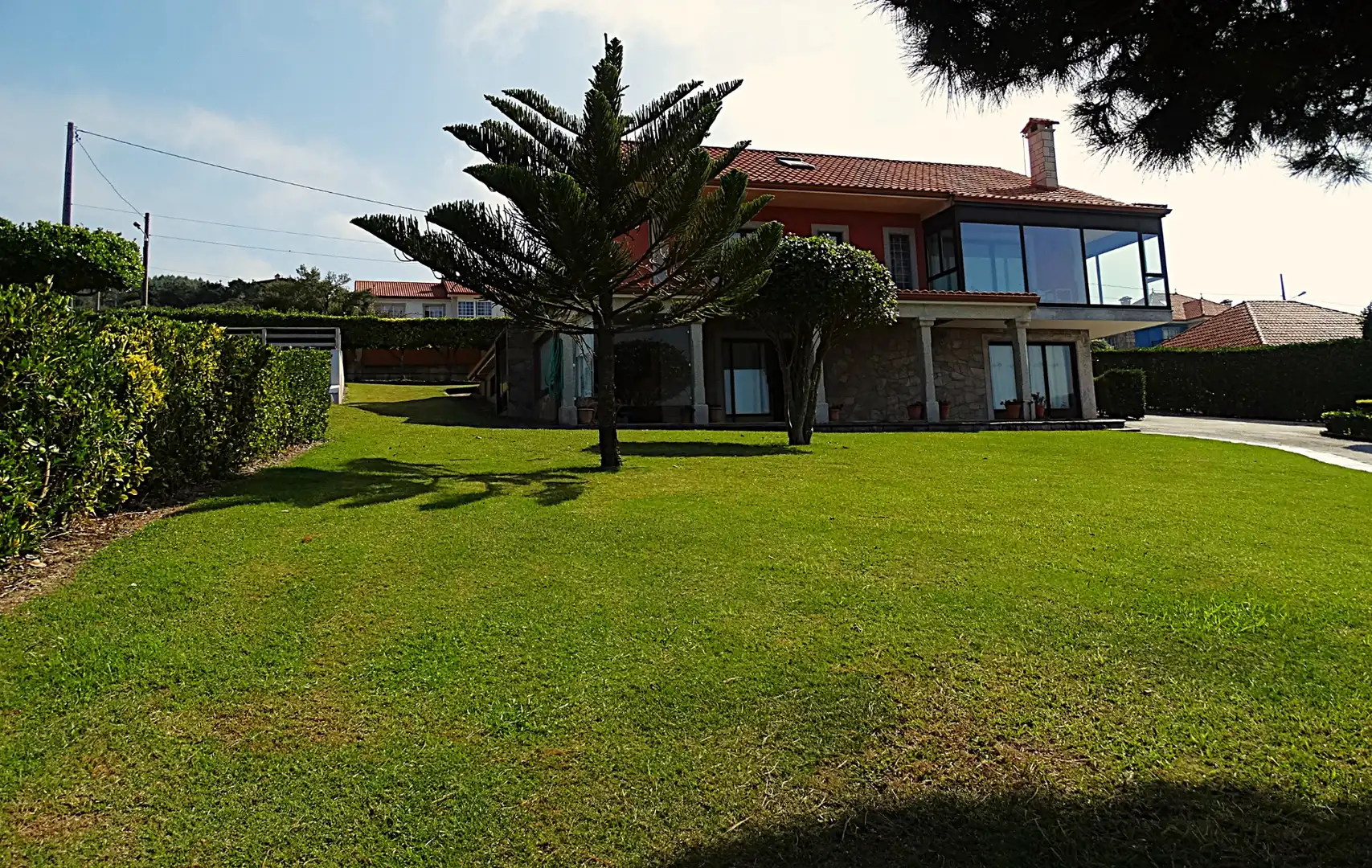 Jardí de Casa o xalet en venda en Valdoviño amb Calefacció, Jardí privat i Parquet