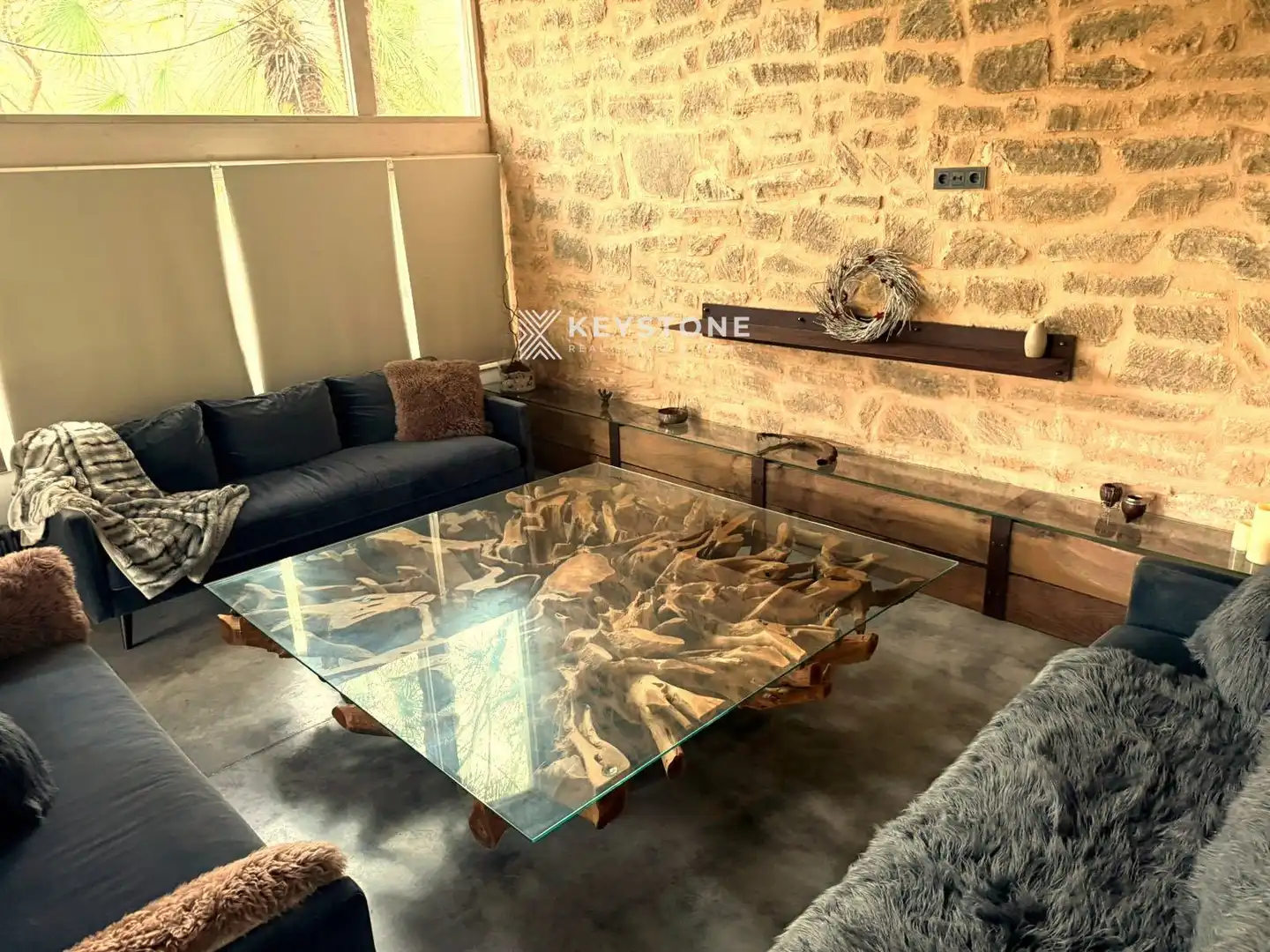 Sala d'estar de Finca rústica en venda en Capdepera