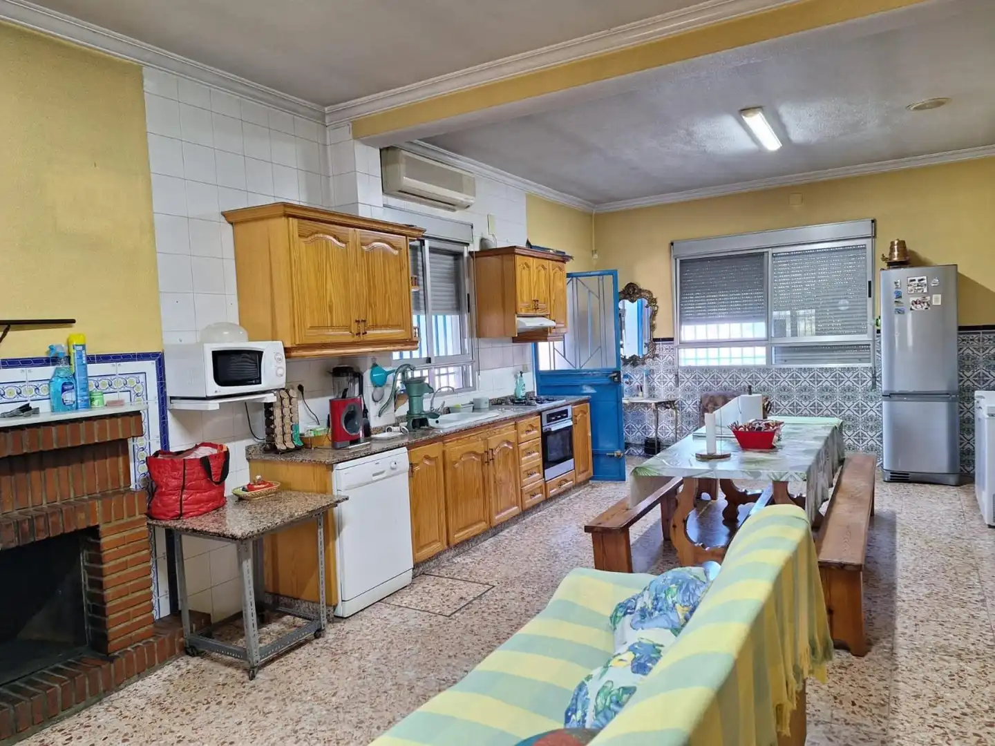 Cocina de Finca rústica en venta en Villena con Terraza y Piscina