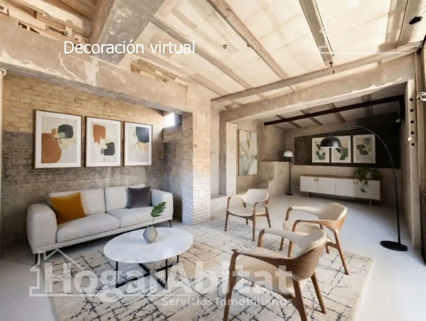 Sala de estar de Casa o chalet en venta en Sagunto / Sagunt con Terraza y Balcón