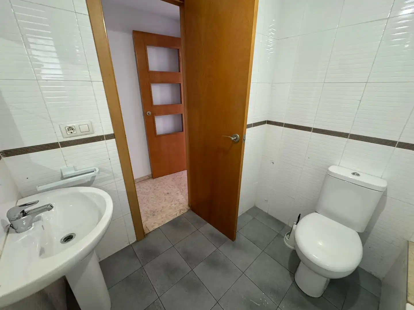 Badezimmer von Wohnung zum Verkauf in Llíria mit Klimaanlage und Abstellraum