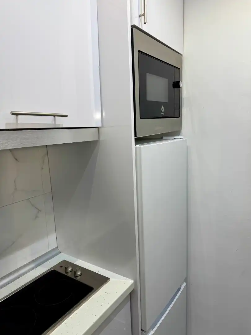 Kitchen of Apartments for rent in Madrid  with Air Conditioner, Heating and Furnished
