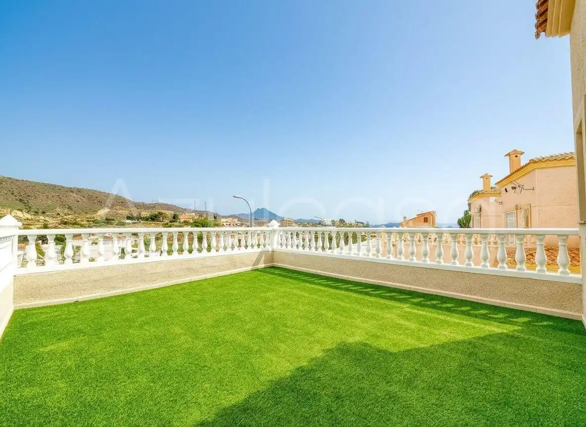 Terrace of Detached homes for sale in El Campello  with Air Conditioner, Terrace and Alarm