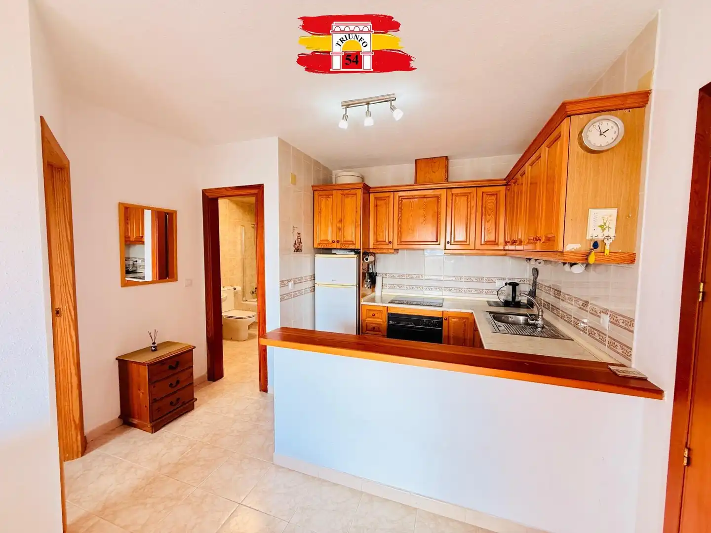 Cocina de Piso en venta en Pilar de la Horadada con Aire acondicionado, Amueblado y Balcón