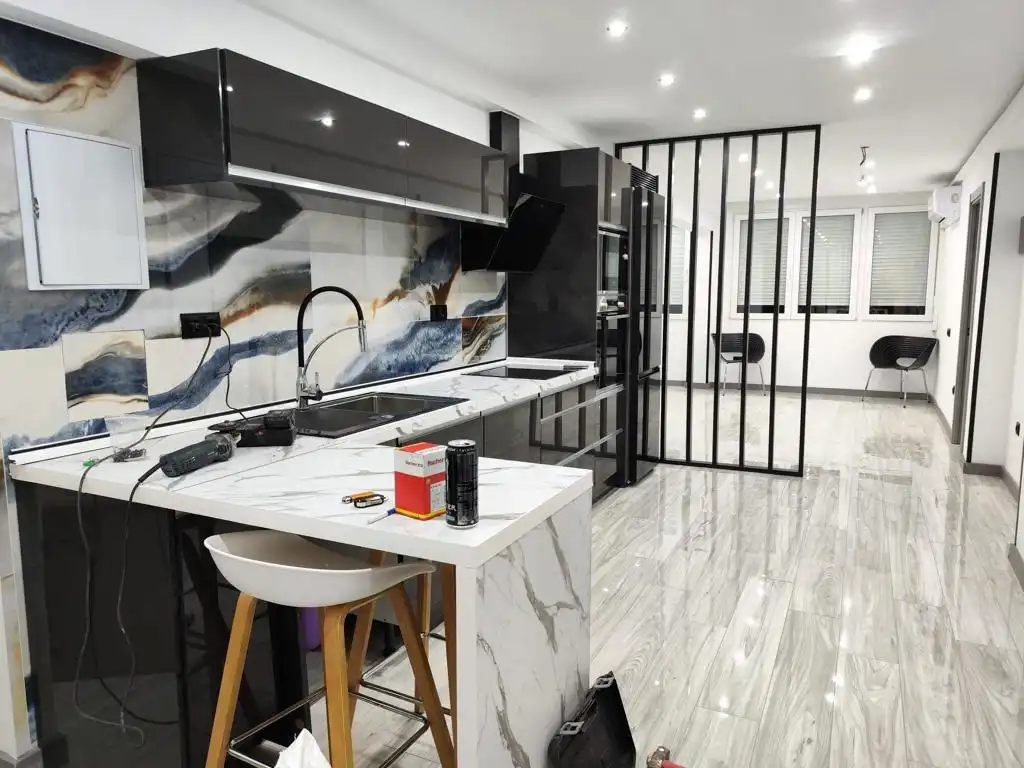 Kitchen of Apartments for sale in Benidorm  with Air Conditioner, Heating and Terrace