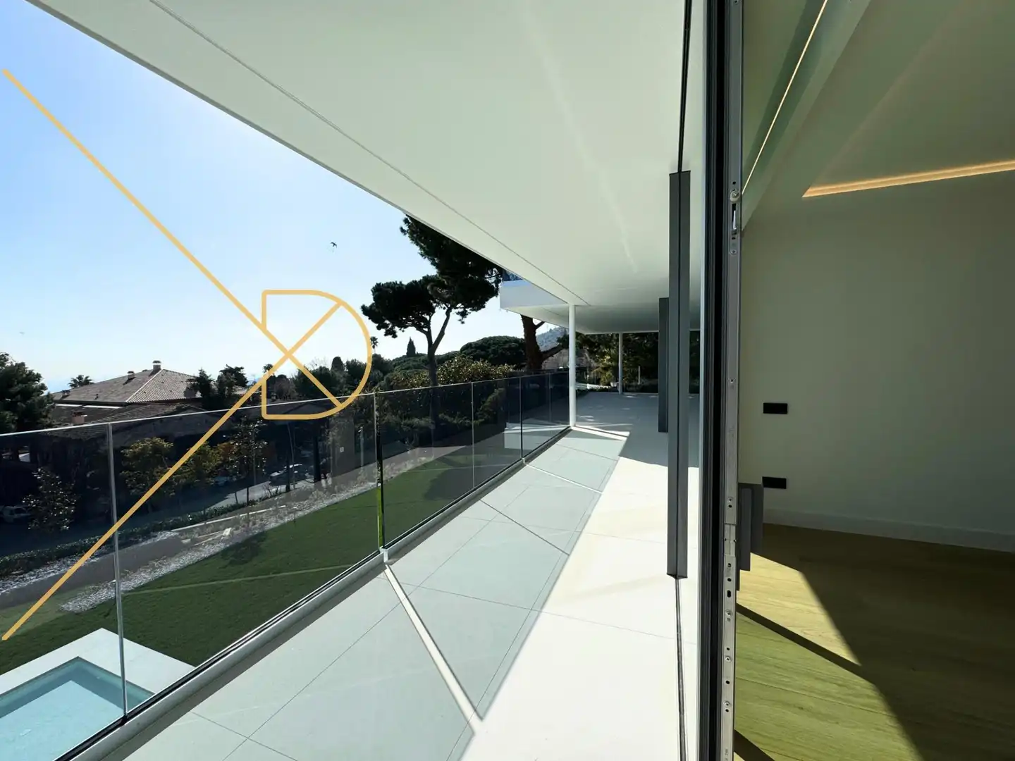 Terraza de Casa o chalet en venta en Barcelona con Aire acondicionado, Calefacción y Jardín privado