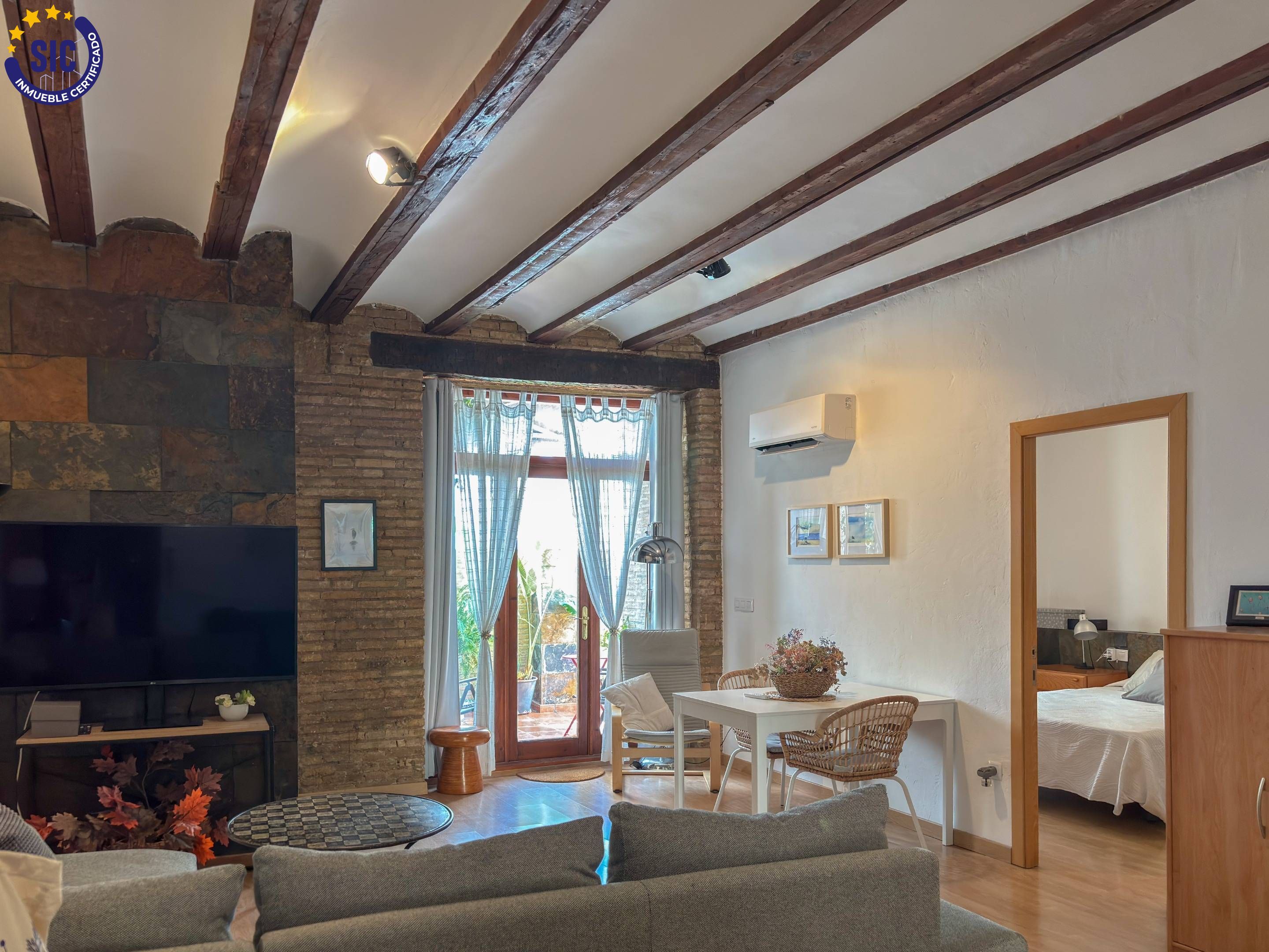 Sala de estar de Piso en venta en  Valencia Capital con Aire acondicionado, Calefacción y Terraza