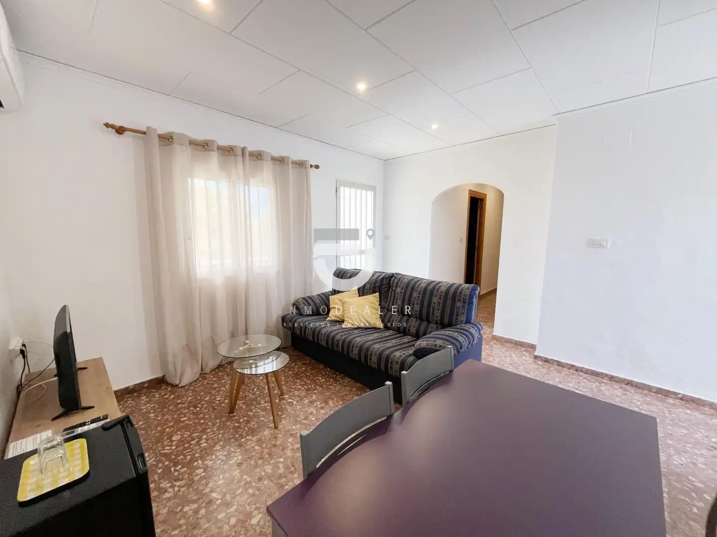 Wohnzimmer von Haus oder Chalet zum Verkauf in Oliva mit Klimaanlage, Heizung und Terrasse