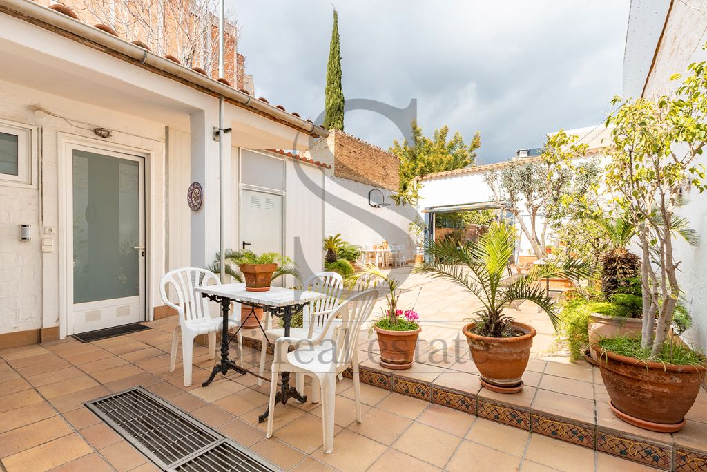Terraza de Casa adosada en venta en  Barcelona Capital con Aire acondicionado, Calefacción y Jardín privado