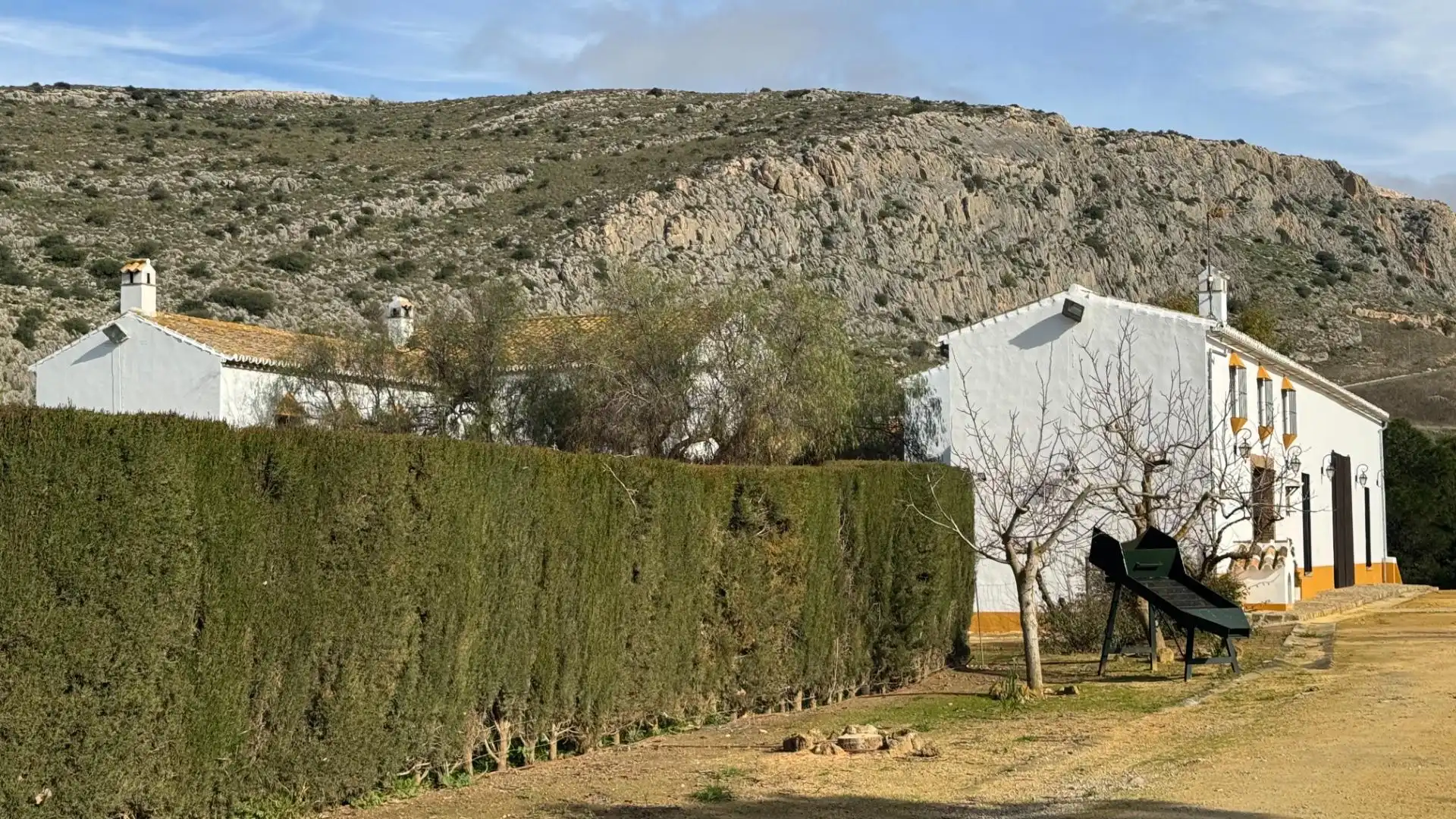Jardín de Finca rústica en venta en Teba con Aire acondicionado, Jardín privado y Piscina