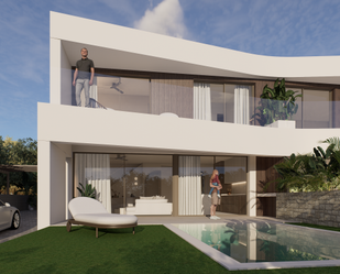 Vista exterior de Casa o xalet en venda en Santa Pola amb Calefacció, Jardí privat i Terrassa