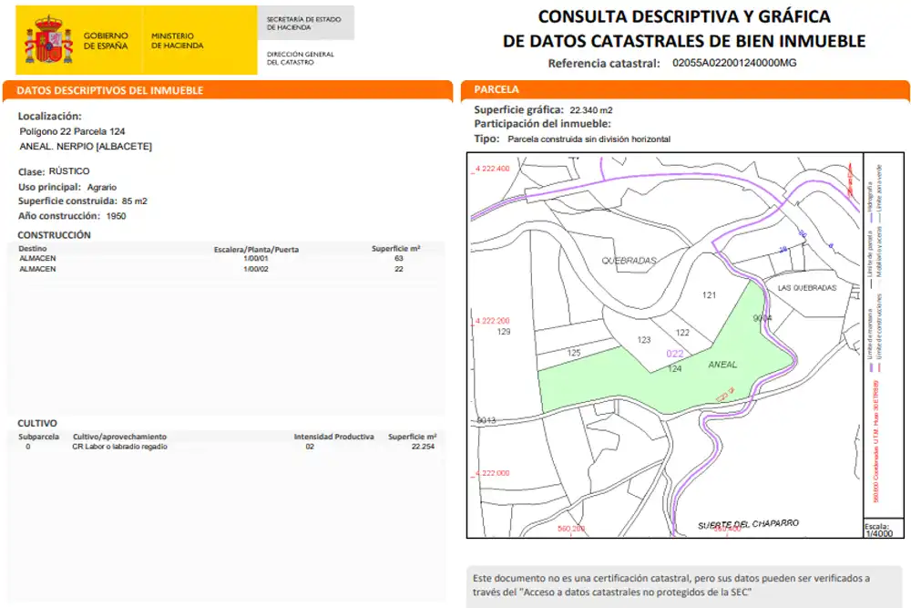 Terreno rústico en venta en Carretera Caravaca, imagen 7