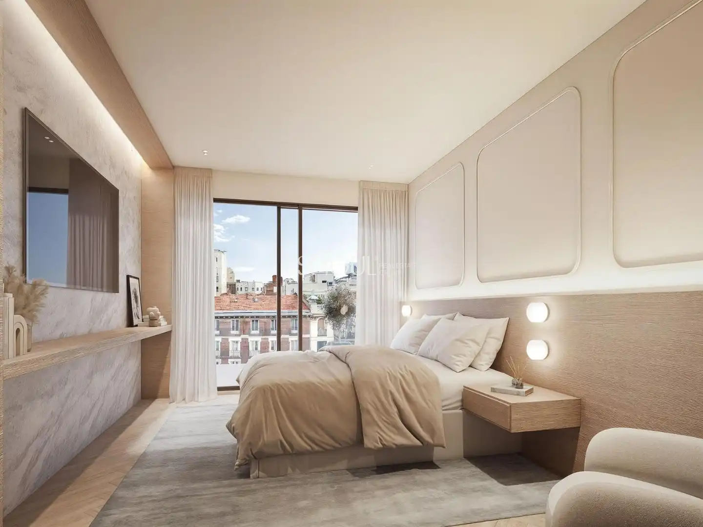 Habitación de Ático en venta en Madrid con Calefacción y Terraza