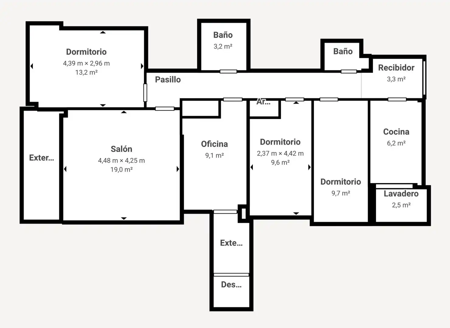 Wohnung zum Verkauf in Calle PALENCIA, 17, Barrio de Zaidín