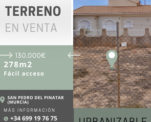 Residential for sale in San Pedro del Pinatar