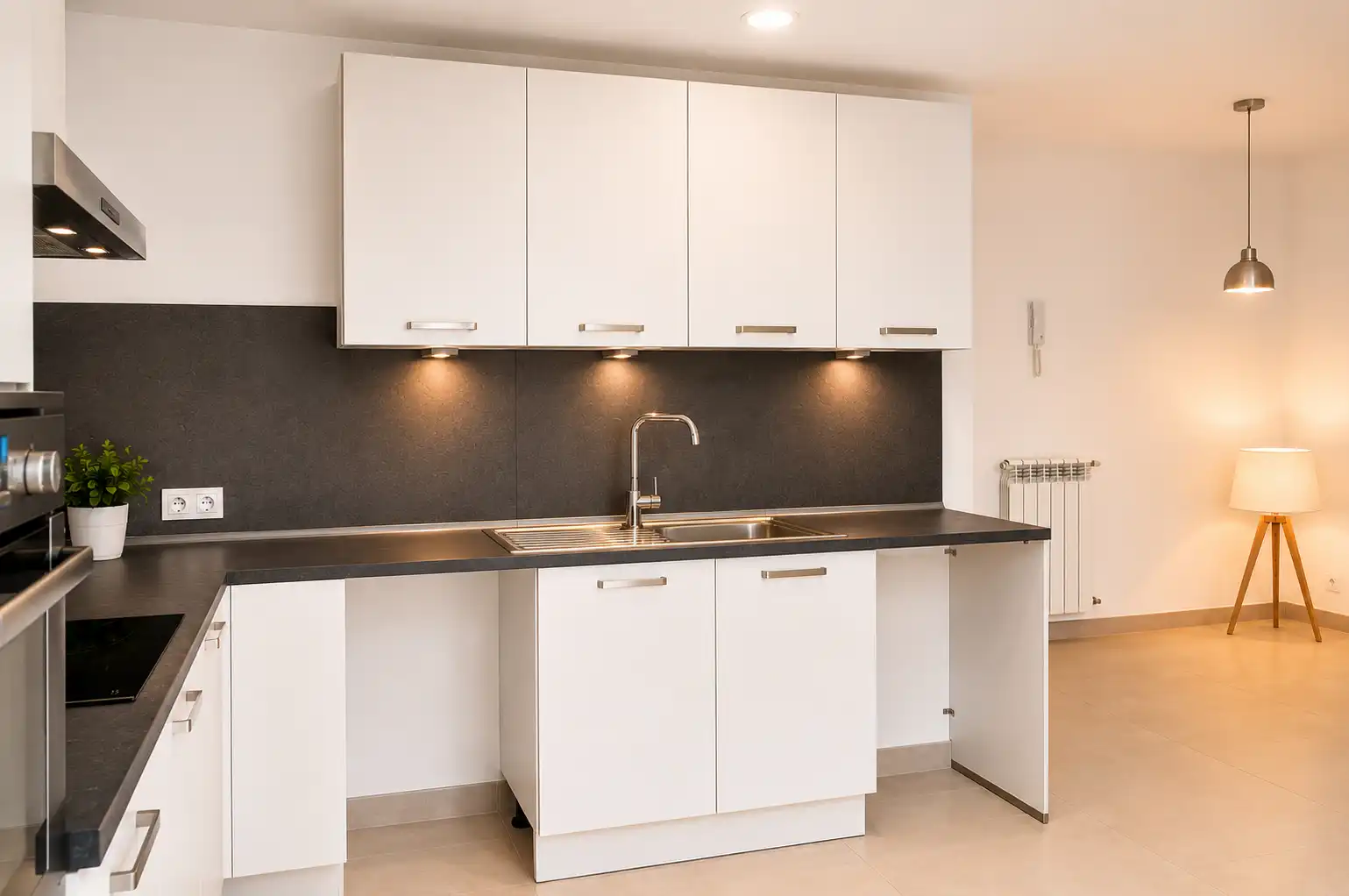 Cocina de Piso de alquiler en Pozuelo de Alarcón con Terraza, Trastero y Piscina comunitaria