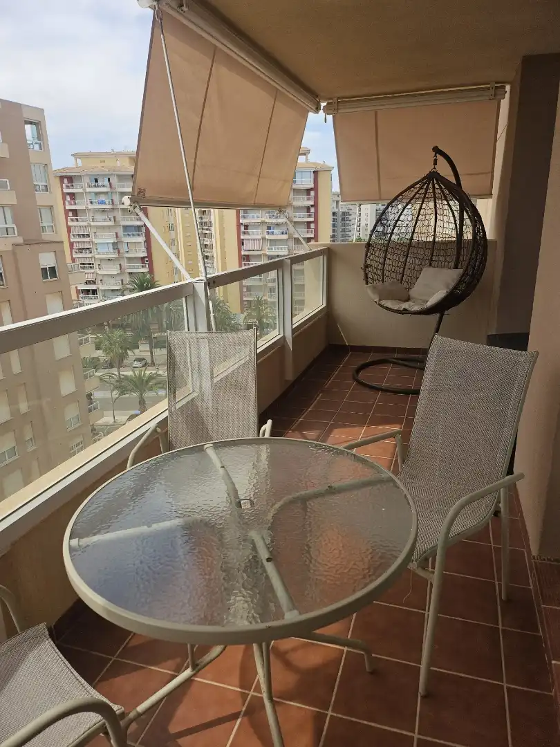 Terraza de Piso en venta en La Manga del Mar Menor con Jardín privado, Terraza y Piscina