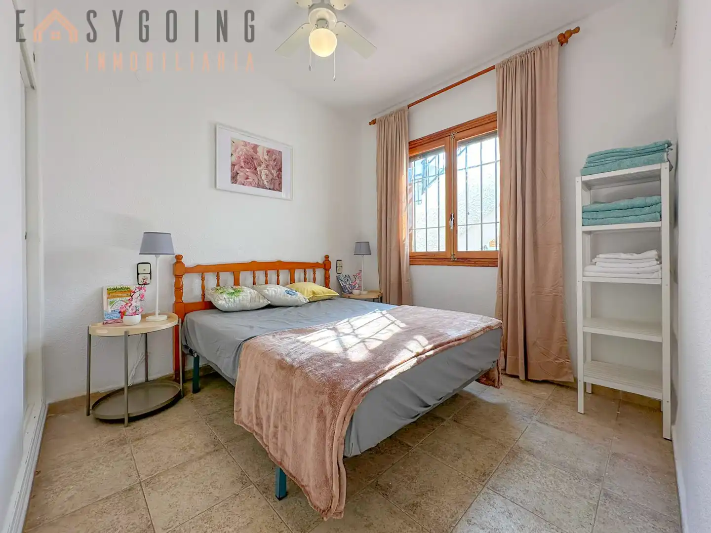 Dormitori de Casa adosada en venda en Santa Pola amb Aire condicionat, Jardí privat i Terrassa