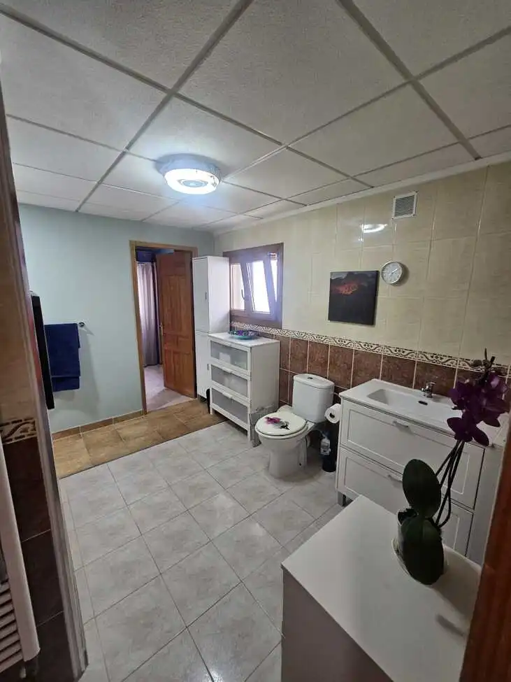 Baño de Finca rústica en venta en Villena con Piscina
