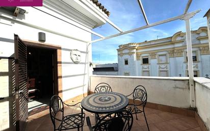 Terrace of Flat for sale in Jerez de la Frontera  with Air Conditioner, Heating and Parquet flooring