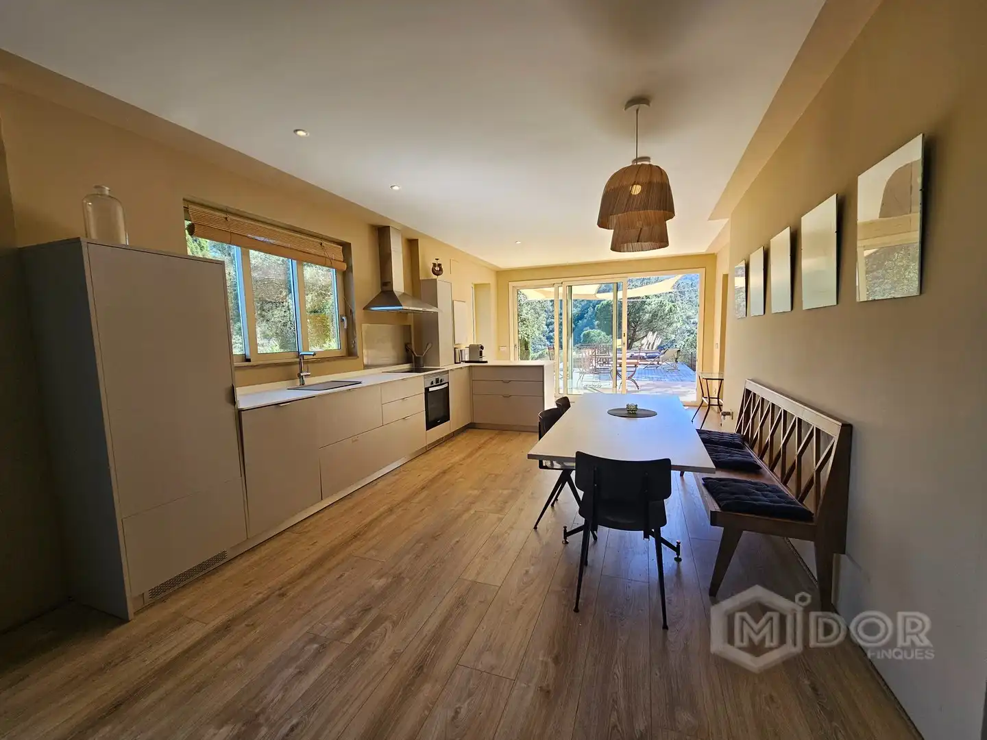 Kitchen of Houses for rent in Sant Feliu de Guíxols  with Air Conditioner, Heating and Private garden