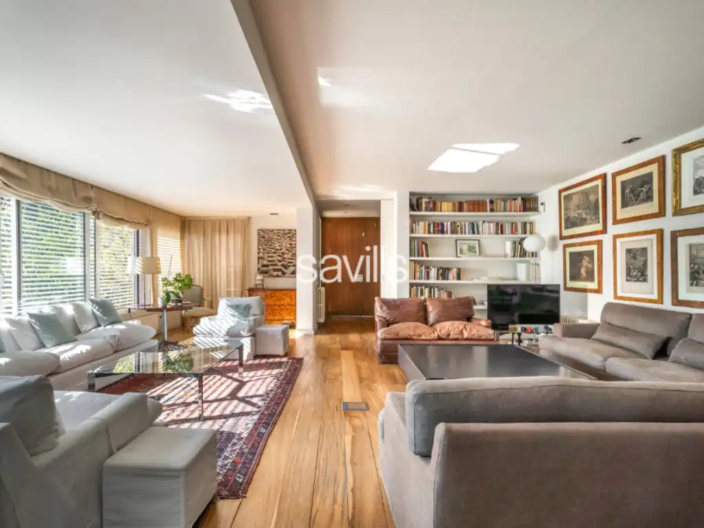 Wohnzimmer von Haus oder Chalet zur Miete in Esplugues de Llobregat mit Privatgarten, Terrasse und Schwimmbad