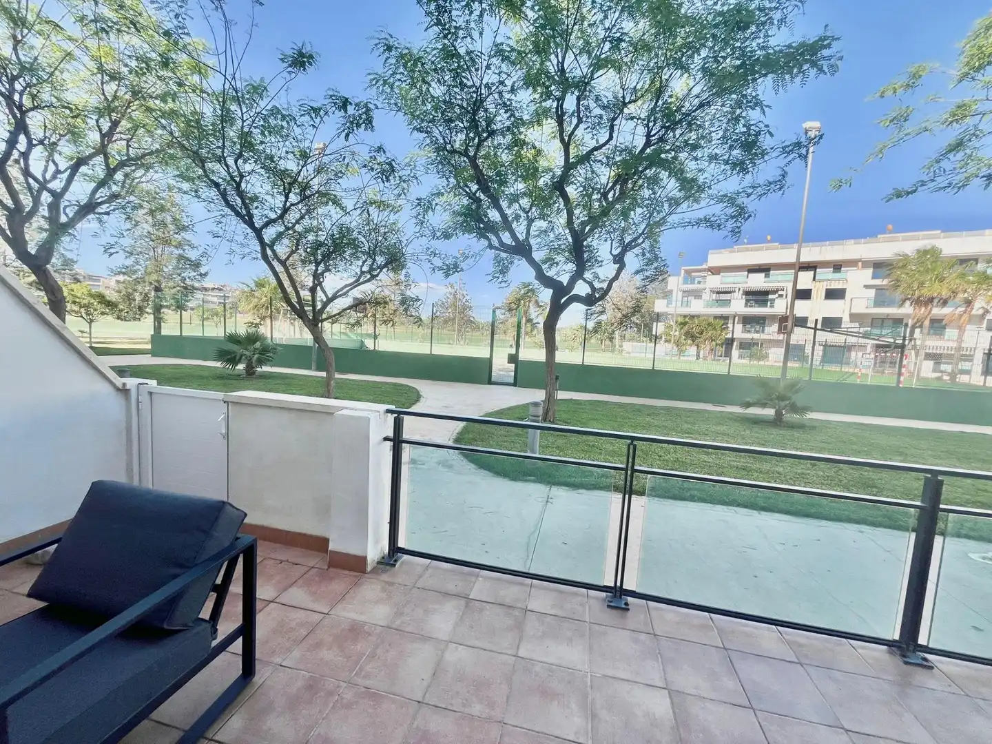 Terraza de Planta baja en venta en Almería con Aire acondicionado, Jardín privado y Terraza