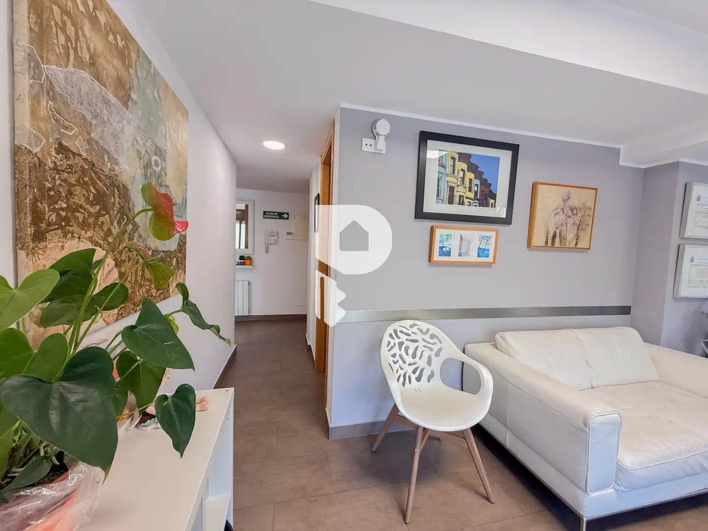 Sala de estar de Apartamento en venta en Cervelló con Aire acondicionado, Calefacción y Parquet