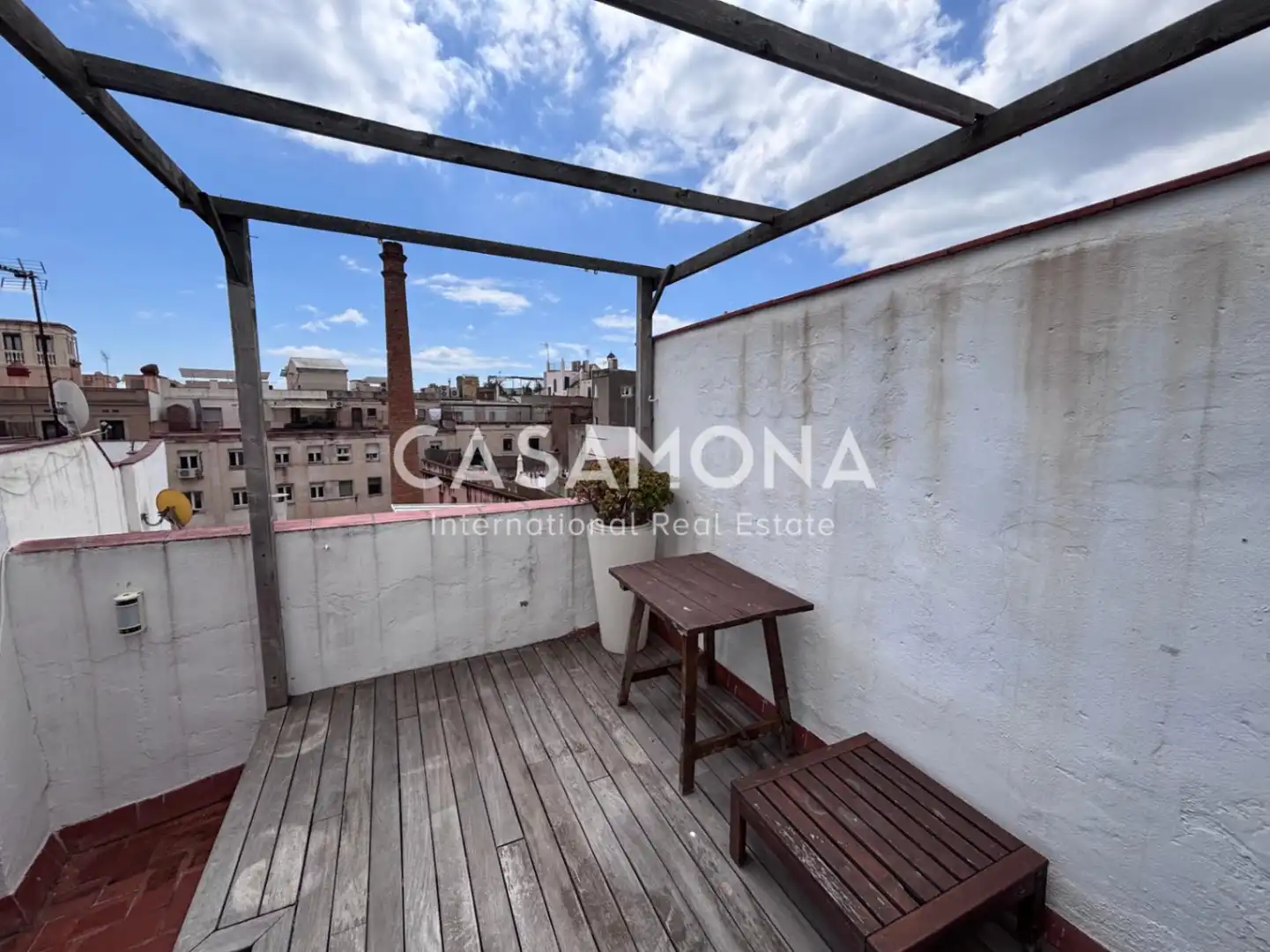 Terrasse von Wohnungen zum Verkauf in Barcelona mit Klimaanlage, Heizung und Terrasse