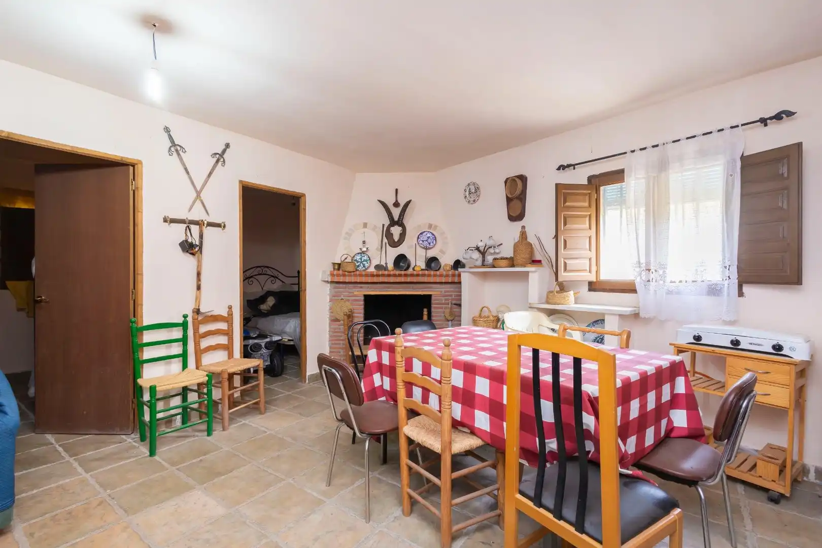 Dining room of Country homes for sale in Abrucena  with Storage room