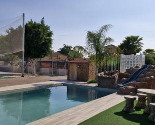 Swimming pool of Country house to rent in Elche / Elx