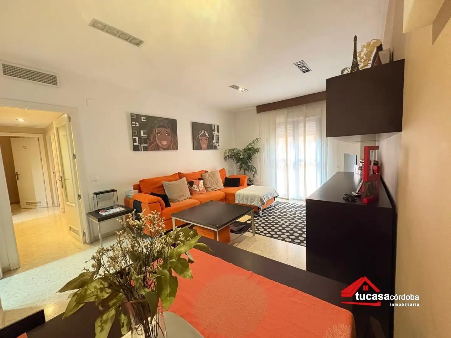 Living room of Flat for sale in Córdoba  with Air Conditioner and Balcony