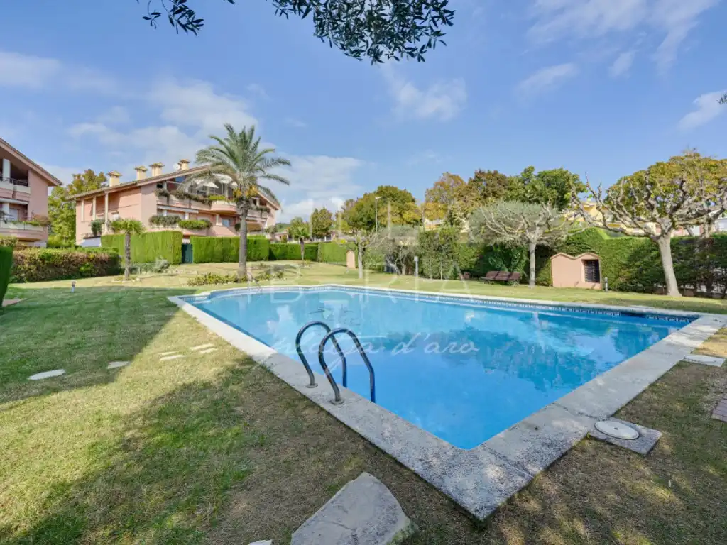 Garden of Apartments for sale in Castell d'Aro, Platja d'Aro i s'Agaró  with Heating, Private garden and Terrace