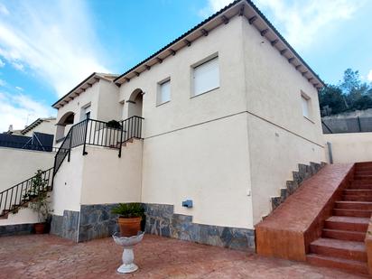 Vista exterior de Casa o xalet en venda en La Pobla de Montornès   amb Jardí privat, Terrassa i Forn