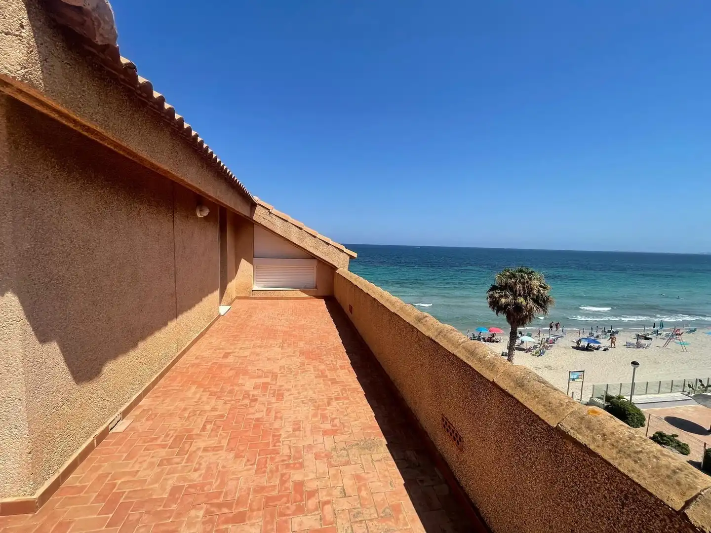 Terraza de Dúplex de alquiler en La Manga del Mar Menor