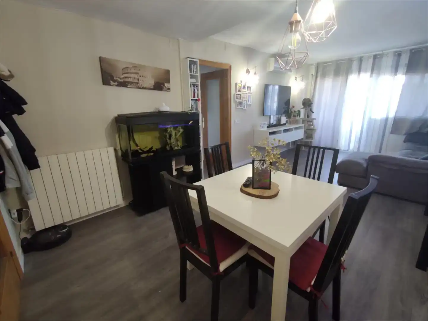 Esszimmer von Wohnung zum Verkauf in Terrassa mit Klimaanlage und Balkon