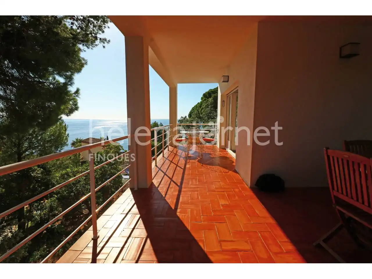 Terrassa de Casa o xalet en venda en Santa Cristina d'Aro amb Aire condicionat, Calefacció i Jardí privat