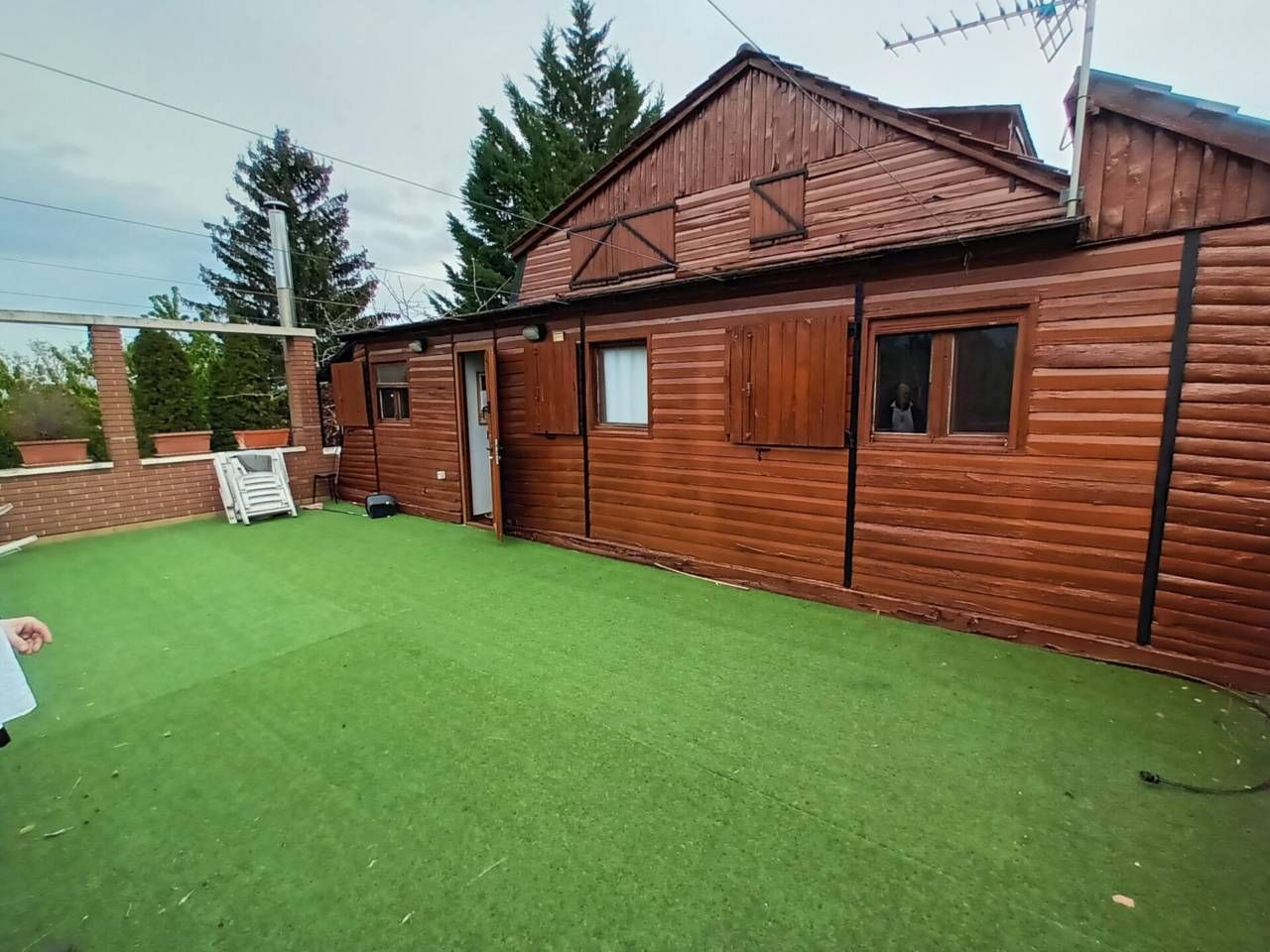 Terrace of House or chalet for sale in Medrano  with Air Conditioner, Heating and Private garden