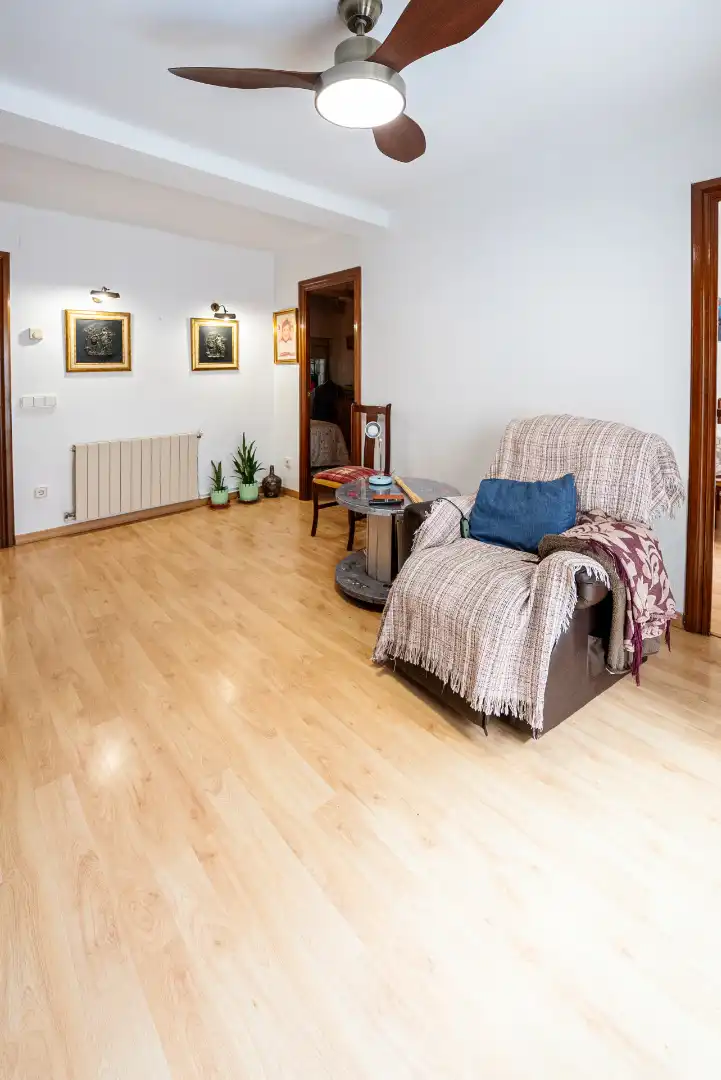 Sala de estar de Piso en venta en Reus con Aire acondicionado, Calefacción y Parquet