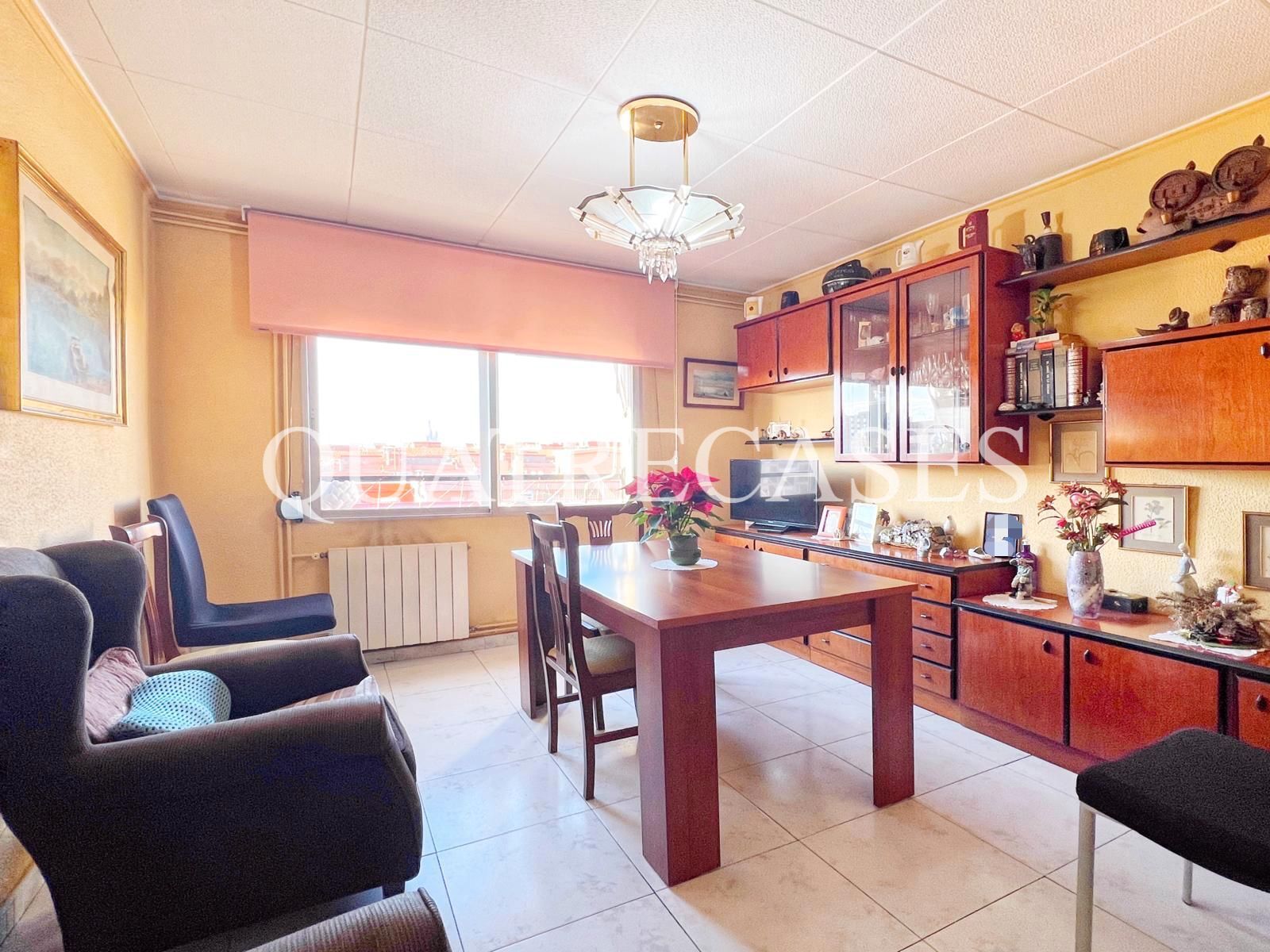 Kitchen of Flat for sale in  Barcelona Capital  with Air Conditioner, Heating and Oven