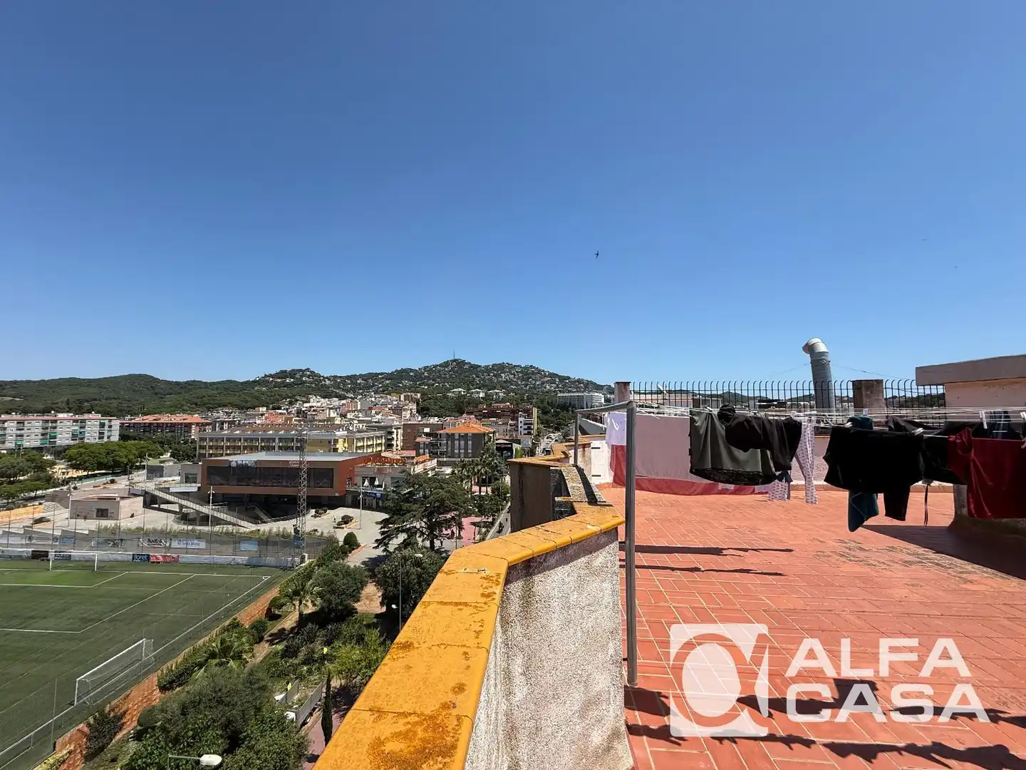 Vista exterior de Pis en venda en Lloret de Mar amb Terrassa, Balcó i Alarma