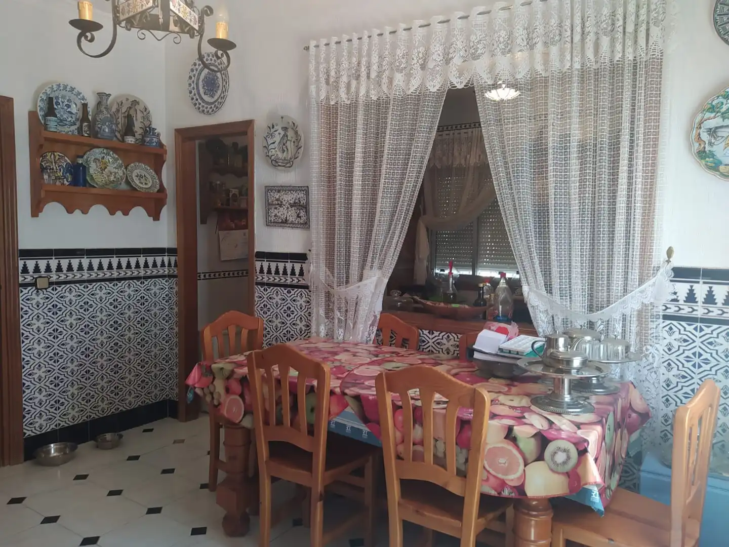 Dining room of Houses for sale in Talarrubias  with Air Conditioner, Private garden and Storage room