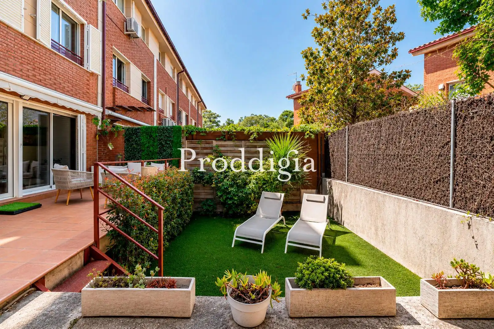 Terrace of Detached homes for sale in Sant Cugat del Vallès  with Air Conditioner, Heating and Private garden