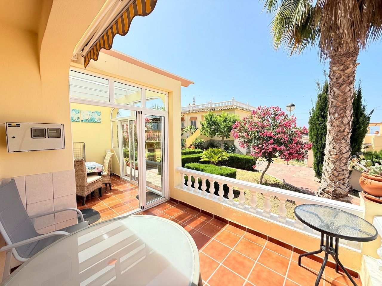 Terrasse von Wohnungen zum verkauf in Torrox mit Gemeinschaftspool