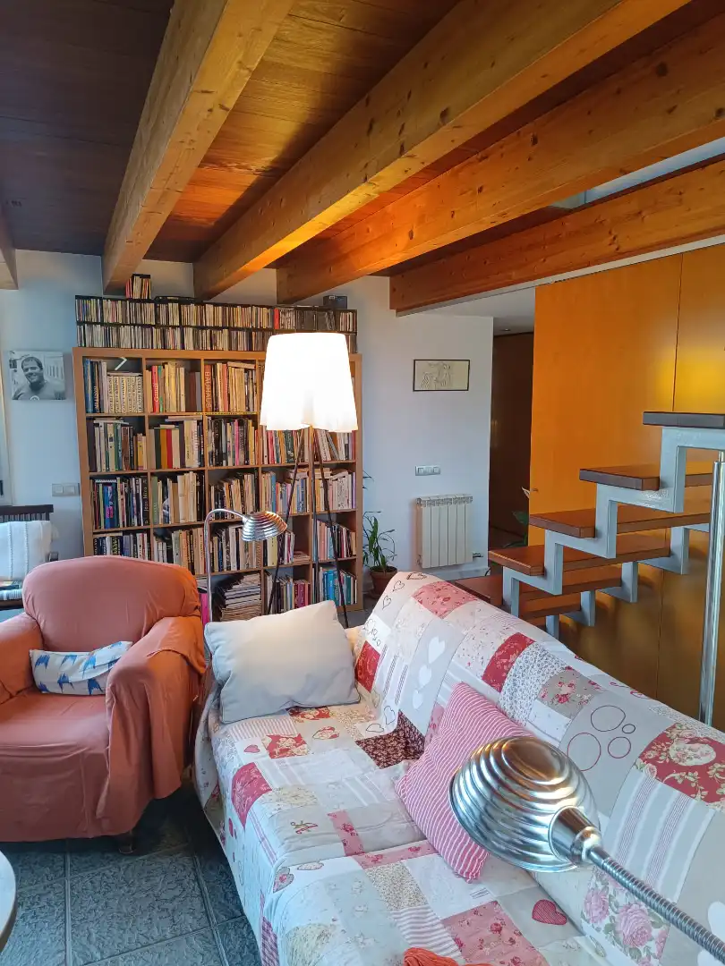Living room of Houses for sale in Sant Esteve de Palautordera  with Air Conditioner, Heating and Private garden