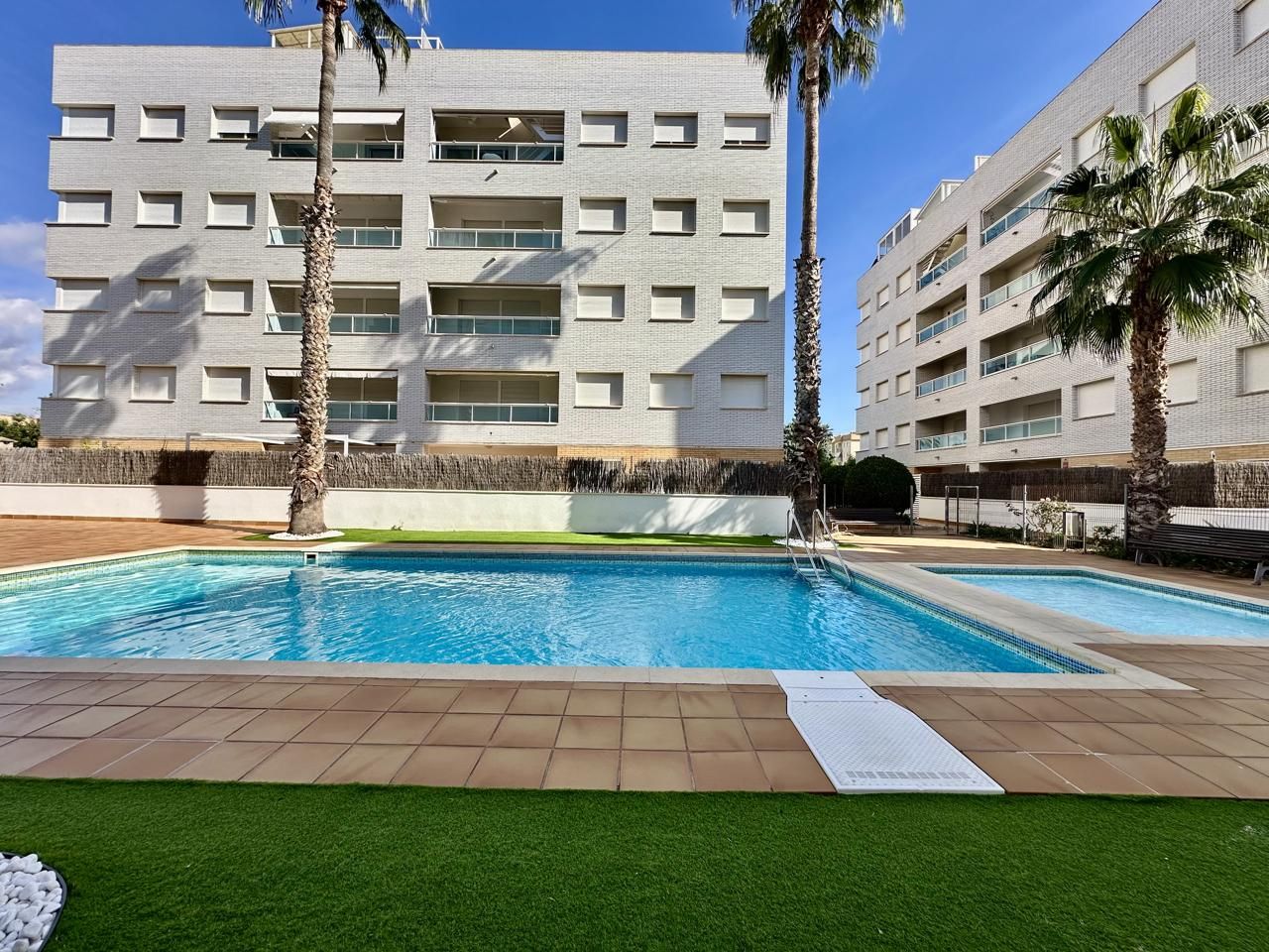 Swimming pool of Planta baja for sale in Calafell  with Air Conditioner, Private garden and Terrace