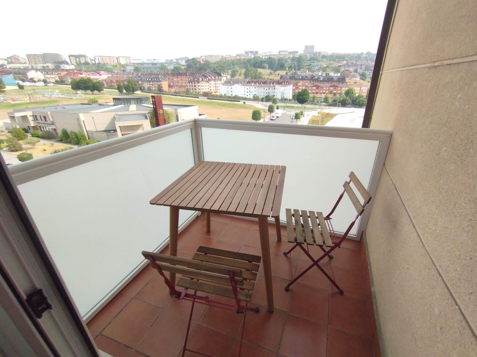 Balcony of Flat to rent in Las Regueras    with Heating, Parquet flooring and Terrace