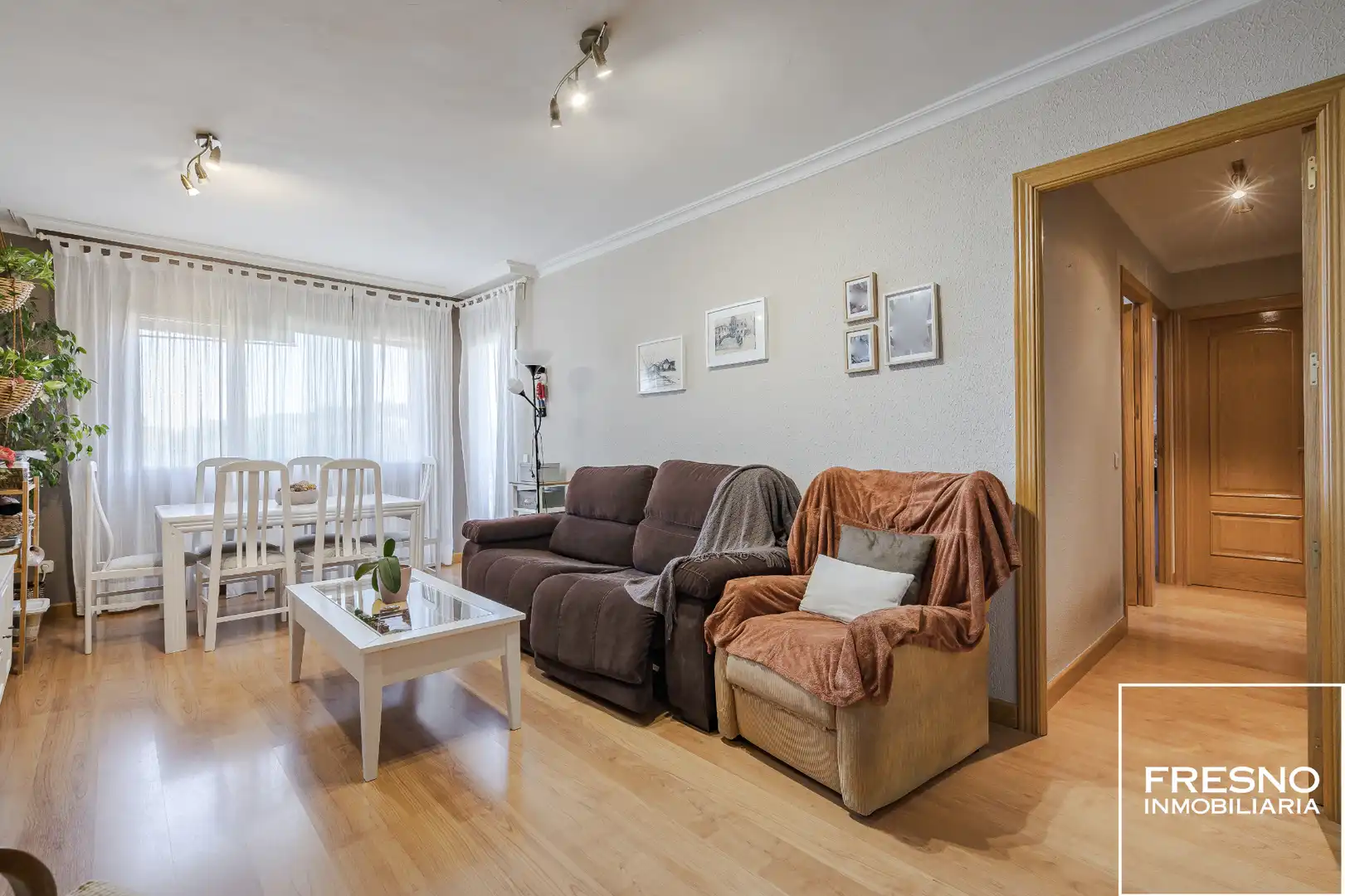 Wohnzimmer von Wohnung zum Verkauf in Algete mit Heizung, Parkett und Terrasse