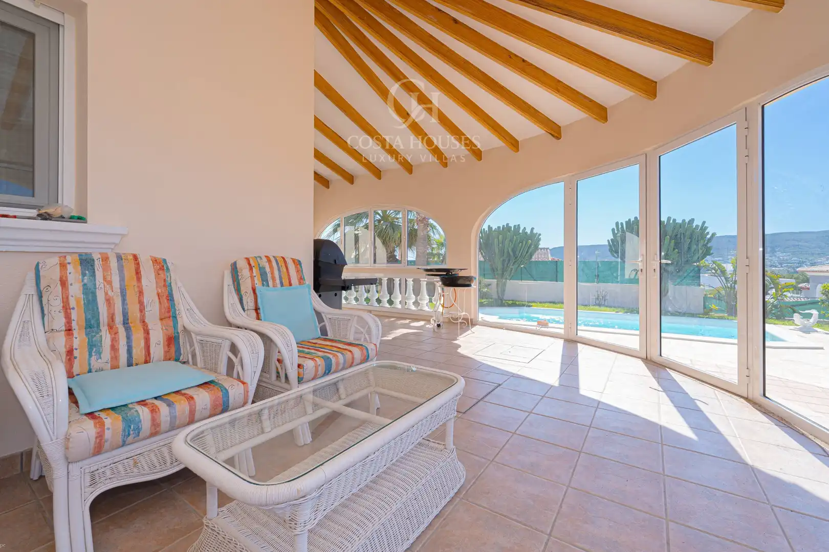 Terrassa de Casa o xalet en venda en Jávea / Xàbia amb Aire condicionat, Calefacció i Jardí privat