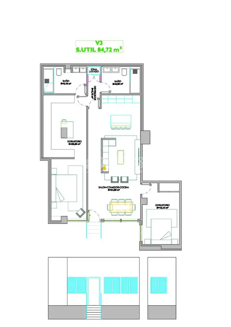 Piso en venta en Salamanca con Aire acondicionado, Calefacción y Jardín privado